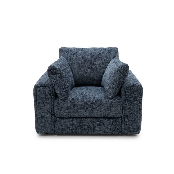 Alder Loveseat Petrol Blue